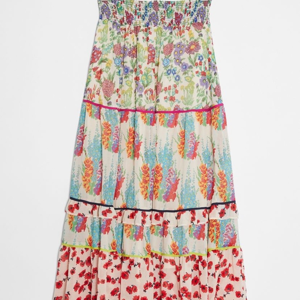 Cute, plus-size summertime boho skirt!